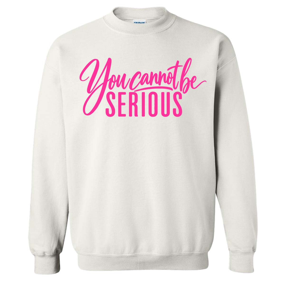 You Cannot Be Serious Sweatshirt