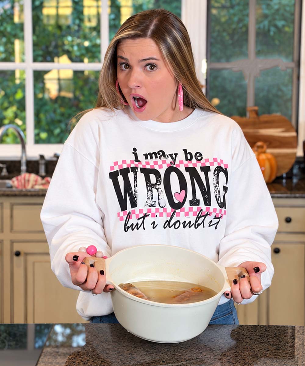 Distressed I May Be Wrong But I Doubt It Sweatshirt