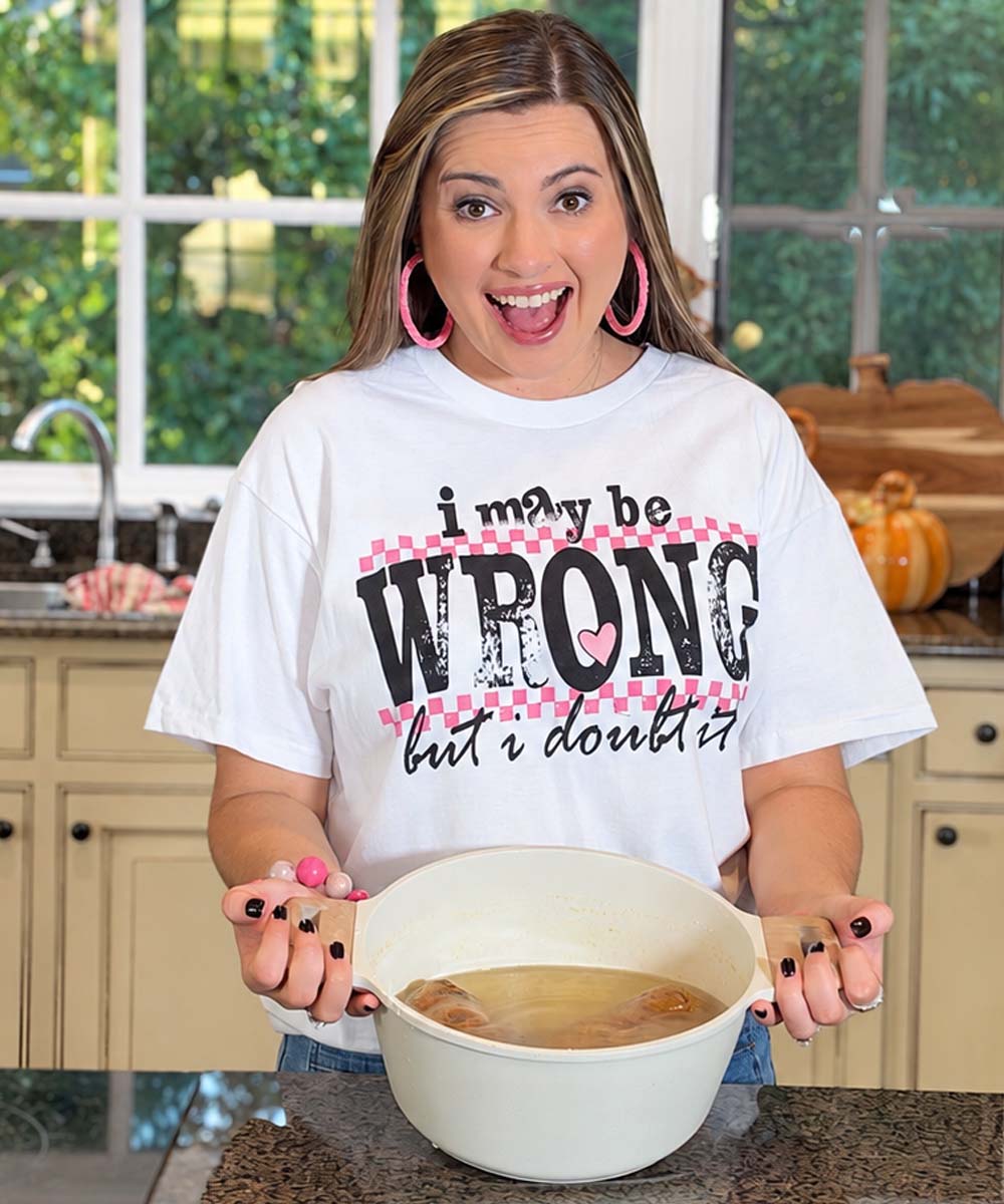 Distressed I May Be Wrong But I Doubt It Tee