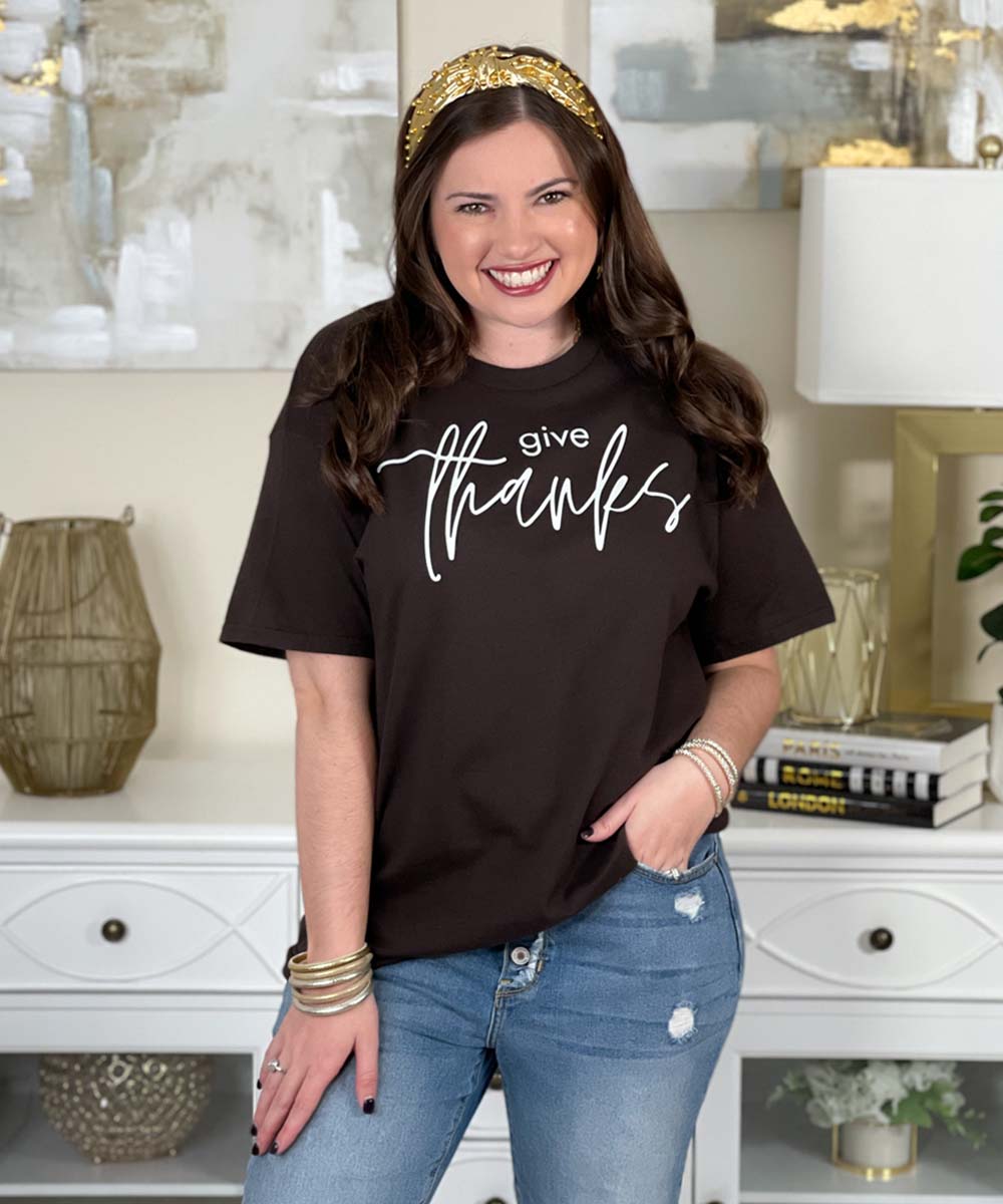 Give Thanks Tee