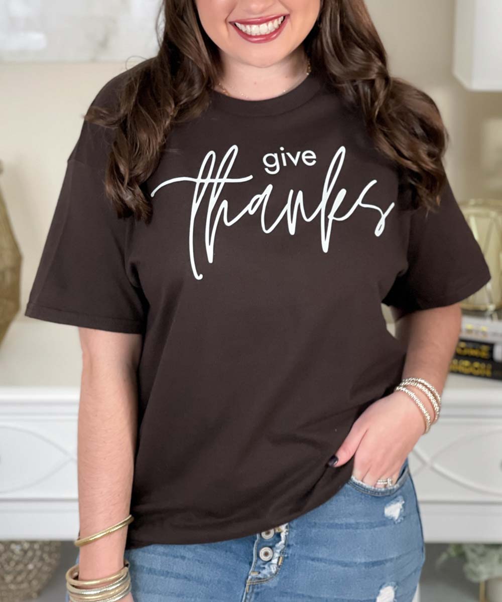 Give Thanks Tee