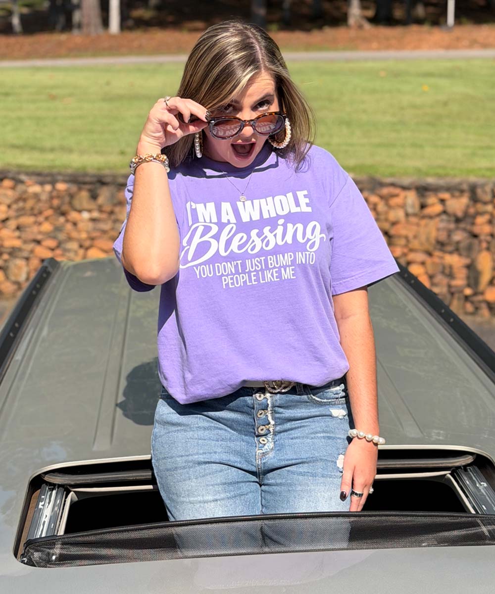 I'm A Whole Blessing Tee
